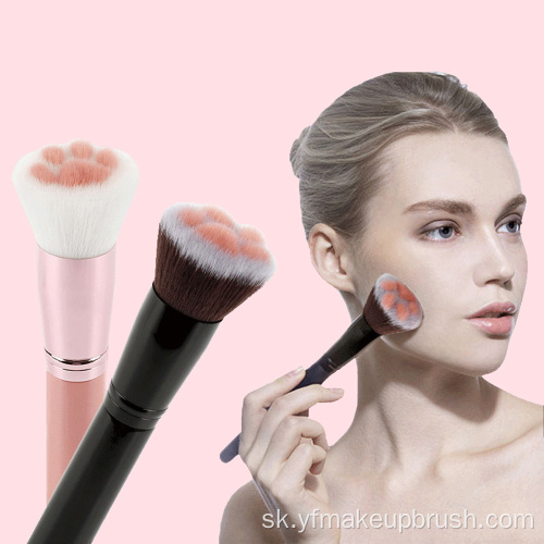 Soft Powder Face Blush Brush Multifunkčný make-up nástroj